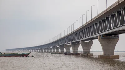 পদ্মা সেতু। ছবি: আব্দুল গনি