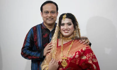 মহসিন মেহেদী ও ন্যানসি। ছবি: সংগৃহীত