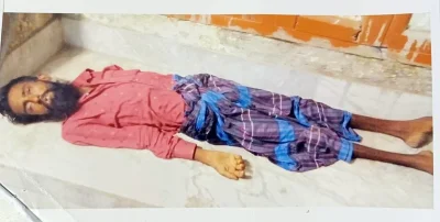 এ লাশের সঠিক পরিচয় খুঁজছে পুলিশ। 