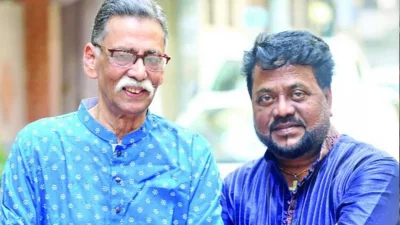 আলম খান ও এন্ড্রু কিশোর। ছবি: সংগৃহীত