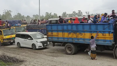 তীব্র যানজট। ছবি: সংগৃহীত