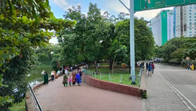 হাতিরঝিল। ছবি: মিনহাজ চৌধুরী