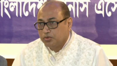 বাংলাদেশ ট্যানার্স অ্যাসোসিয়েশনের চেয়ারম্যান শাহীন আহমেদ | ছবি: সংগৃহীত