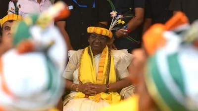 দ্রৌপদী মুর্মু। 