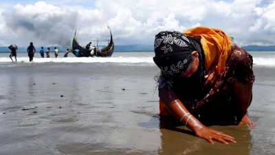 রোহিঙ্গা শরণার্থী। ছবি: রয়টার্স।