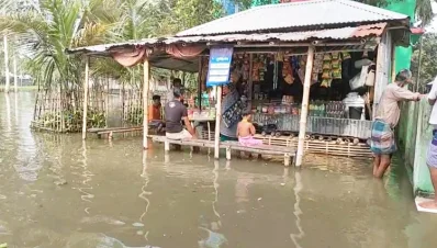 পানিবন্দি ১০ হাজার পরিবার