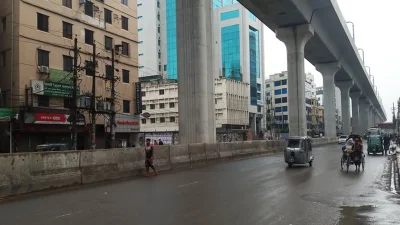 ফাঁকা রাজধানী। ছবি: ইত্তেফাক