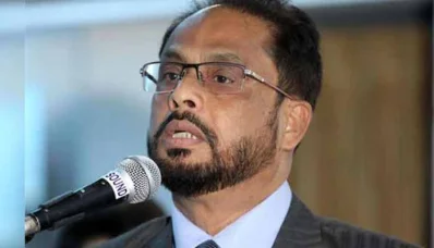 জাতীয় পার্টির চেয়ারম্যান জি এম কাদের। 