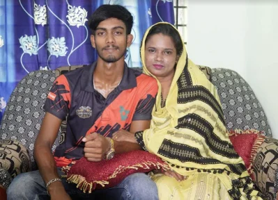 মামুন ও খায়রুন নাহার। 