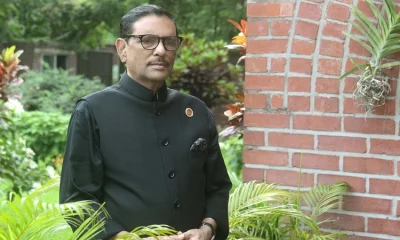  আওয়ামী লীগ সাধারণ সম্পাদক এবং সড়ক পরিবহন ও সেতুমন্ত্রী ওবায়দুল কাদের। ছবি- ফেসবুক থেকে নেওয়া