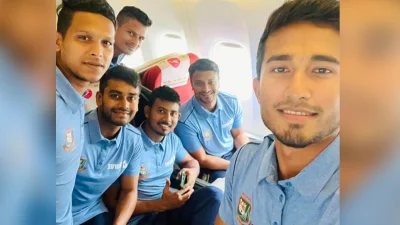 এশিয়া কাপ খেলতে ঢাকা ছাড়ছেন টাইগাররা