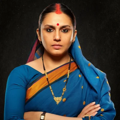 &lsquo;মহারানি&rsquo; সিরিজে হুমা কুরেশি।&nbsp;