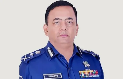 আইজিপি বেনজীর আহমেদ। 
