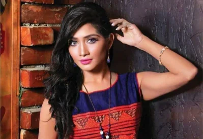 অভিনেত্রী সামিয়া অথৈ। 