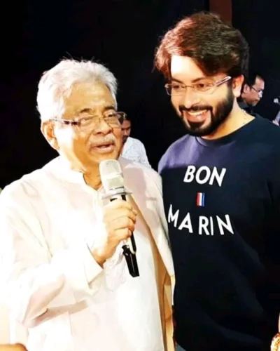 গাজী মাজহারুল আনোয়ার ও শাকিব খান। ছবি: সংগৃহীত