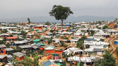 কক্সবাজারে রোহিঙ্গা ক্যাম্প। 