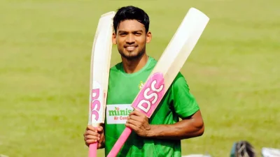 নাজমুল হোসেন শান্ত।