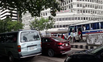 রাজধানীর কাওরান বাজার এলাকা থেকে ছবিটি তুলেছেন কাউছার খোকন