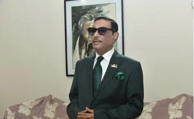 আওয়ামী লীগের সাধারণ সম্পাদক এবং সড়ক পরিবহন ও সেতুমন্ত্রী ওবায়দুল কাদের। ছবি- সংগৃহীত