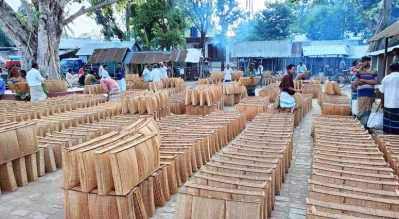 সারি সারি সাজানো চাঁই