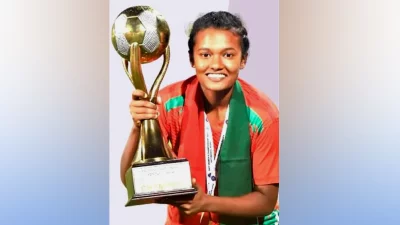সাফ ফুটবলজয়ী নিলুফা ইয়াসমিন নিলা