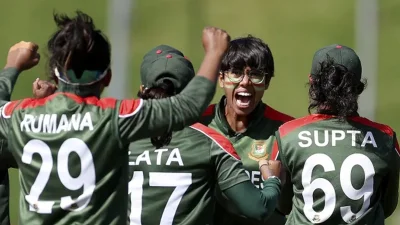বাংলাদেশ নারী ক্রিকেট দল। ফাইল ছবি