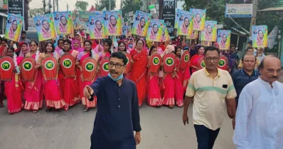 হাজারো মানুষের পদচারণায় শরীয়তপুরে প্রধানমন্ত্রীর জন্মদিন পালিত