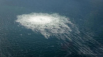 নর্ড স্ট্রিম পাইপলাইনে ছিদ্র