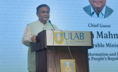 তথ্যমন্ত্রী এবং আওয়ামী লীগের যুগ্ম সাধারণ সম্পাদক ড. হাছান মাহমুদ। ছবি- সংগৃহীত