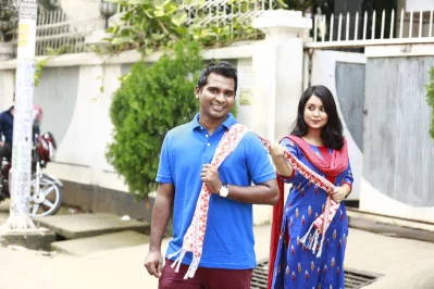 রাশেদ সীমান্ত ও ফারহানা মিলি