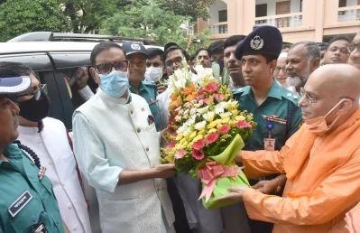 আওয়ামী লীগের সাধারণ সম্পাদক এবং সড়ক পরিবহন ও সেতুমন্ত্রী ওবায়দুল কাদের। ছবি- ফেসবুক থেকে নেওয়া