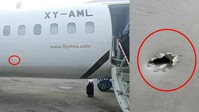 মিয়ানমারে যাত্রীবাহী বিমানে হামলা