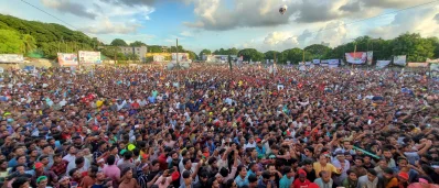 চট্টগ্রামে বিএনপির সমাবেশ। ছবি: মোস্তাফিজুর রহমান