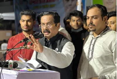 আওয়ামী লীগের সভাপতিমন্ডলীর সদস্য ও সাবেক প্রতিমন্ত্রী অ্যাডভোকেট জাহাঙ্গীর কবির নানক। ছবি- ইত্তেফাক