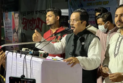 আওয়ামী লীগের সভাপতিমন্ডলীর সদস্য ও সাবেক প্রতিমন্ত্রী অ্যাডভোকেট জাহাঙ্গীর কবির নানক। ছবি- ইত্তেফাক