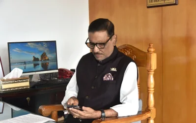 আওয়ামী লীগের সাধারণ সম্পাদক ও সেতুমন্ত্রী ওবায়দুল কাদের। ছবি- ফেসবুক থেকে নেওয়া