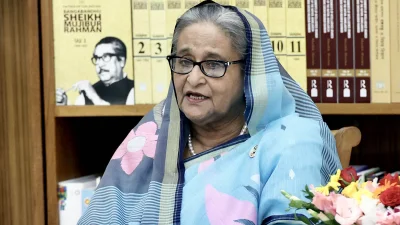 প্রধানমন্ত্রী শেখ হাসিনা। ছবি: ফোকাস বাংলা