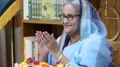 প্রধানমন্ত্রী শেখ হাসিনা। ছবি: ফোকাস বাংলা