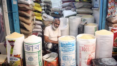 চালের বাজার। ছবি: ফোকাস বাংলা