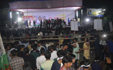বিএনপির বিভাগীয় গণসমাবেশস্থল নগরীর বঙ্গবন্ধু উদ্যান। ছবি: ইত্তেফাক