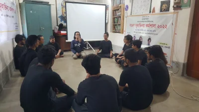 রাজশাহীতে বাঙলা মূকাভিনয় কর্মশালা অনুষ্ঠিত।