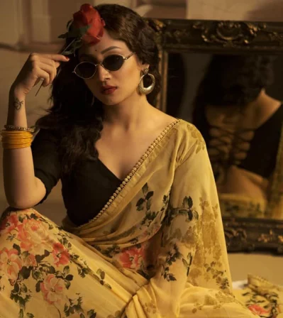 পূজা চেরি। ছবি: পূজা চেরির ফেসবুক থেকে নেওয়া