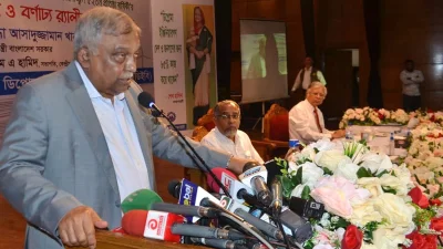 স্বরাষ্ট্রমন্ত্রী আসাদুজ্জামান খাঁন কামাল। ছবি: ফোকাস বাংলা