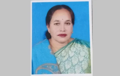 ঘিওর উপজেলা নারী ভাইস চেয়ারম্যান কাজী মাহেলা।