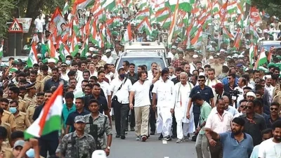 প্রতিদিন বিপুল সংখ্যক অরাজনৈতিক মানুষ ভারত জোড়ো যাত্রায় যোগ দিচ্ছেন