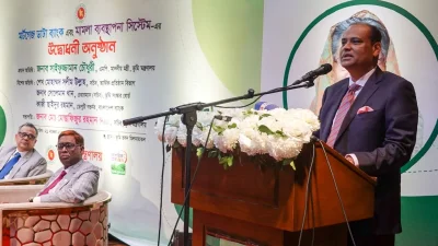 ভূমিমন্ত্রী সাইফুজ্জামান চৌধুরী। ছবি: সংগৃহীত