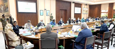 একনেক সভায় সভাপতিত্ব করেন প্রধানমন্ত্রী শেখ হাসিনা। ছবি: ফোকাস বাংলা