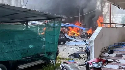 থাইল্যান্ডে গাড়িবোমা বিস্ফোরণ