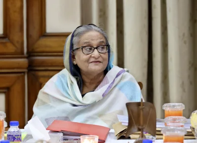 প্রধানমন্ত্রী শেখ হাসিনা। ছবি: ফোকাস বাংলা