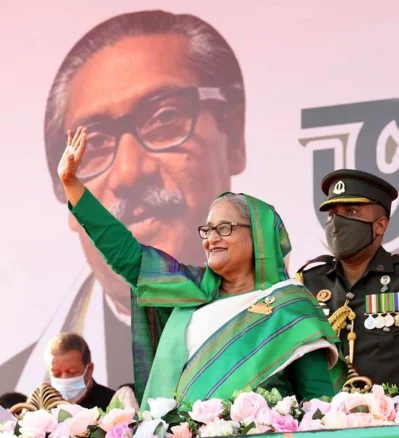 প্রধানমন্ত্রী শেখ হাসিনা। ছবি: ফোকাস বাংলা